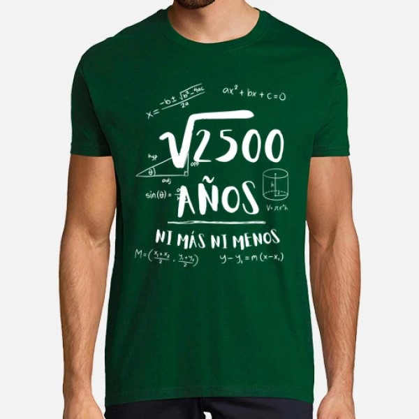 50 au00f1os ni mu00e1s ni menos