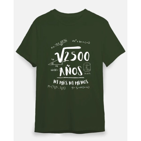 50 au00f1os ni mu00e1s ni menos