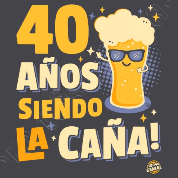 40 au00f1os siendo la cau00f1a