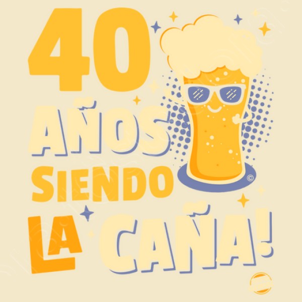 40 au00f1os siendo la cau00f1a
