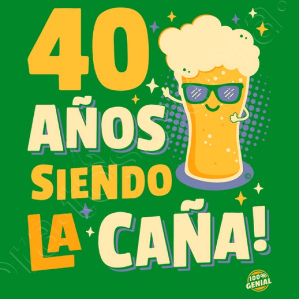 40 au00f1os siendo la cau00f1a