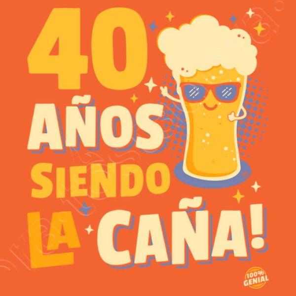 40 au00f1os siendo la cau00f1a