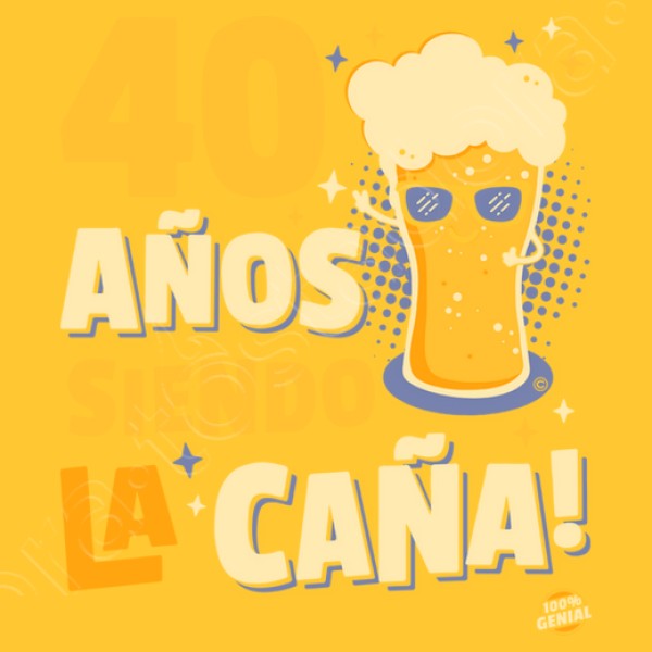 40 au00f1os siendo la cau00f1a