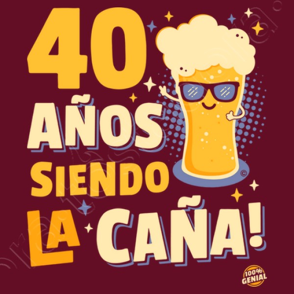 40 au00f1os siendo la cau00f1a