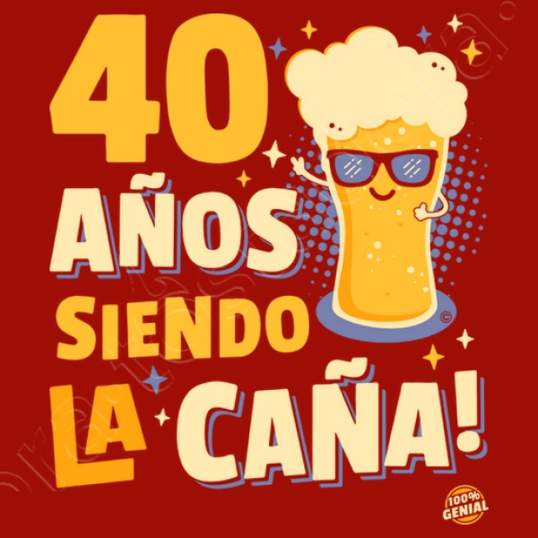 40 au00f1os siendo la cau00f1a