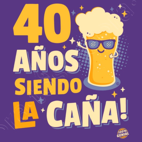 40 au00f1os siendo la cau00f1a