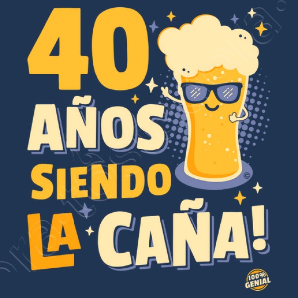 40 au00f1os siendo la cau00f1a