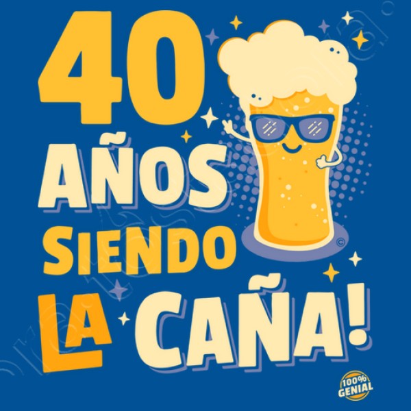 40 au00f1os siendo la cau00f1a