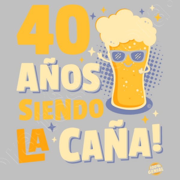 40 au00f1os siendo la cau00f1a