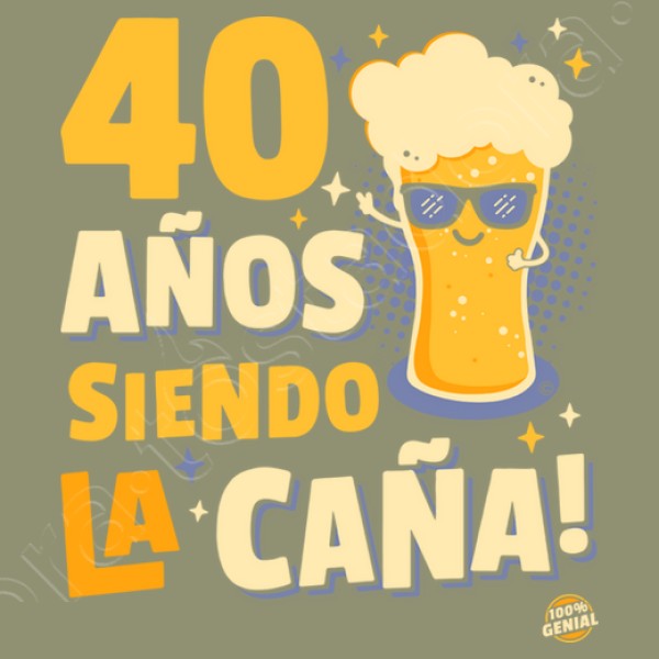 40 au00f1os siendo la cau00f1a