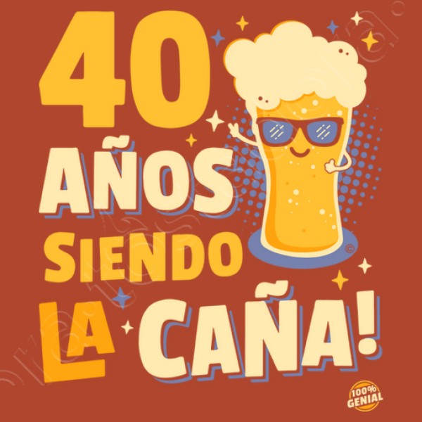 40 au00f1os siendo la cau00f1a