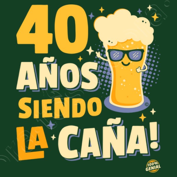 40 au00f1os siendo la cau00f1a
