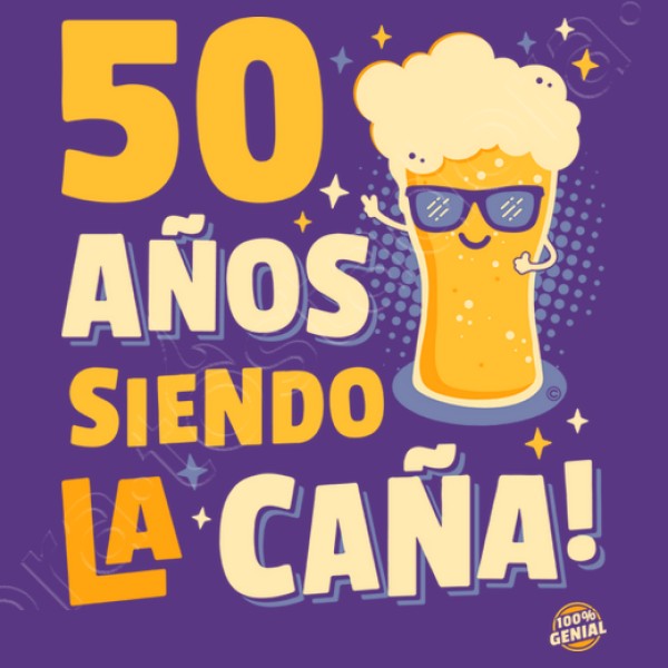 50 au00f1os siendo la cau00f1a