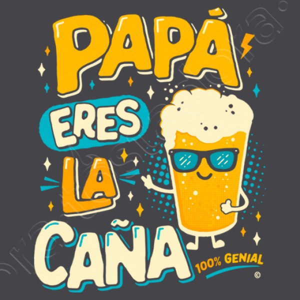 Papu00e1 eres la cau00f1a regalo original dia padre