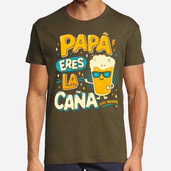 Papu00e1 eres la cau00f1a regalo original dia padre