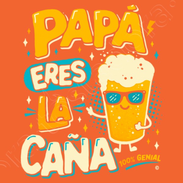 Papu00e1 eres la cau00f1a regalo original dia padre