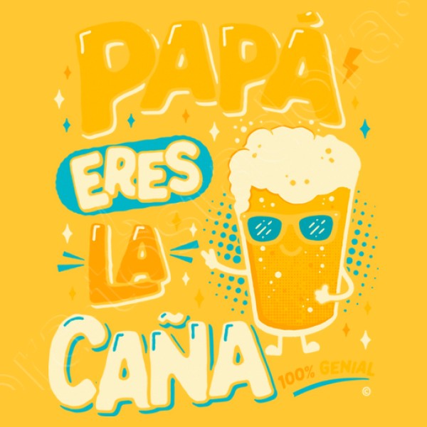 Papu00e1 eres la cau00f1a regalo original dia padre