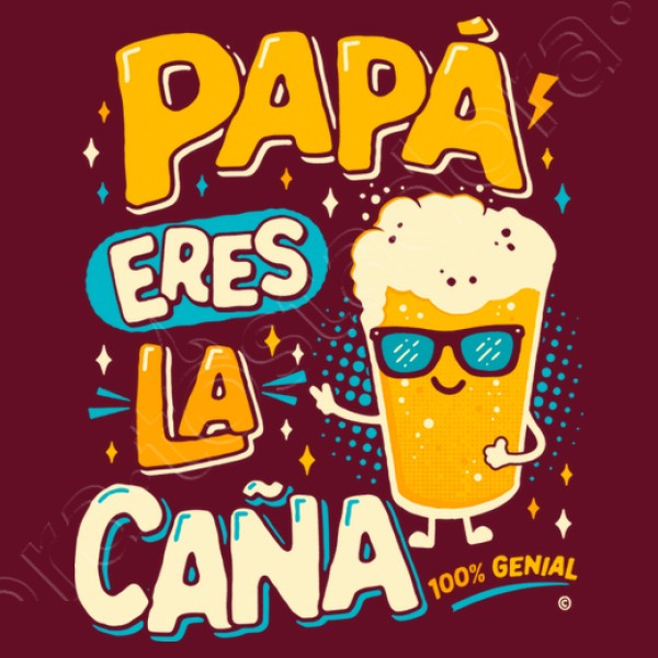 Papu00e1 eres la cau00f1a regalo original dia padre