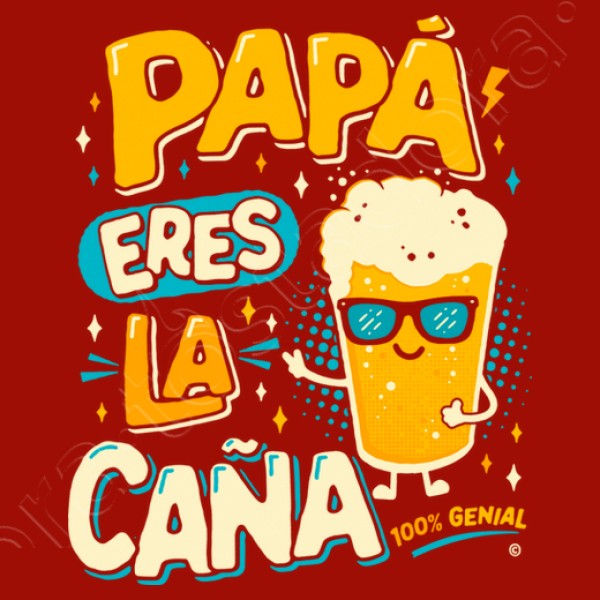 Papu00e1 eres la cau00f1a regalo original dia padre