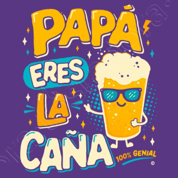 Papu00e1 eres la cau00f1a regalo original dia padre