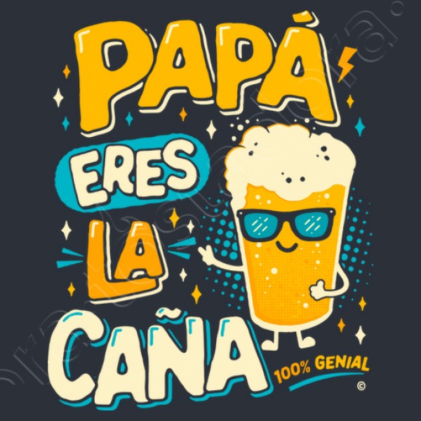 Papu00e1 eres la cau00f1a regalo original dia padre