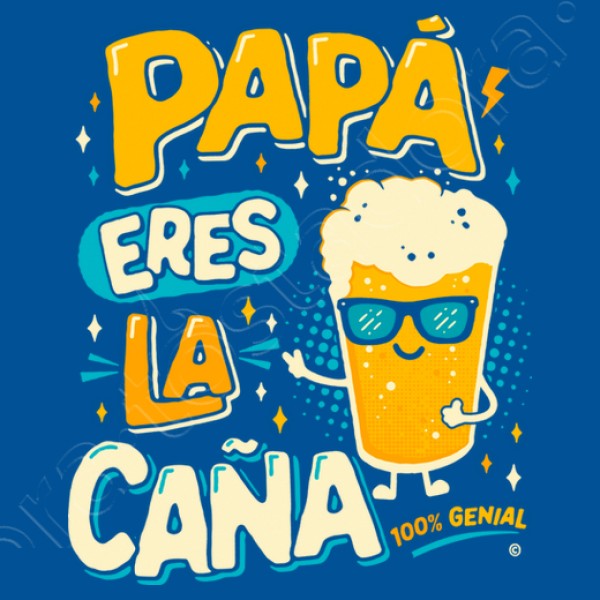 Papu00e1 eres la cau00f1a regalo original dia padre