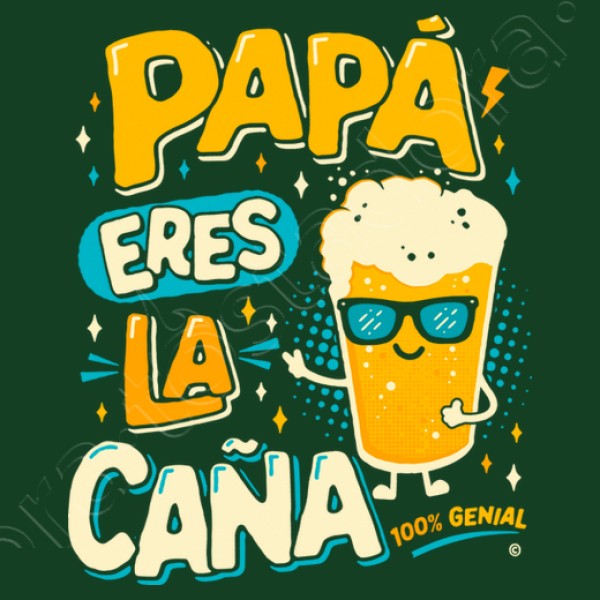Papu00e1 eres la cau00f1a regalo original dia padre