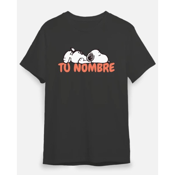 Snoopy con tu nombre