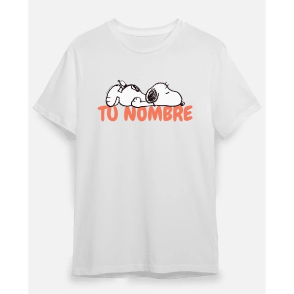 Snoopy con tu nombre