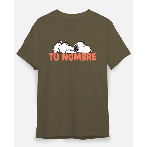 Snoopy con tu nombre