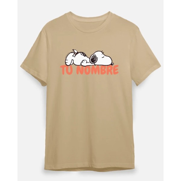 Snoopy con tu nombre