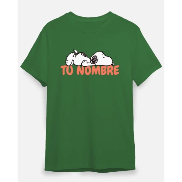Snoopy con tu nombre
