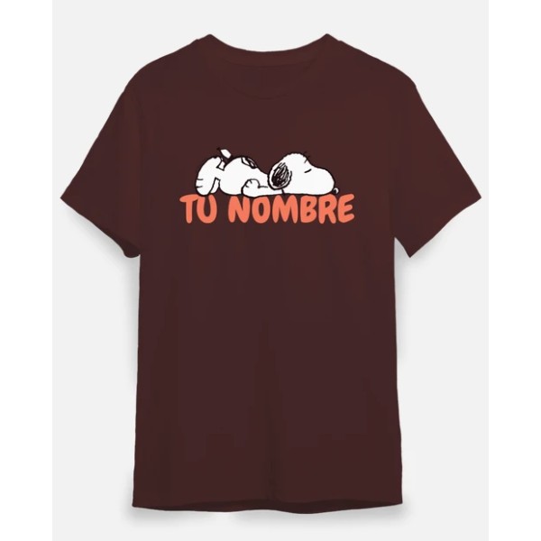 Snoopy con tu nombre