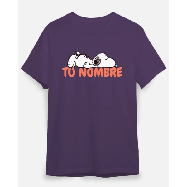Snoopy con tu nombre