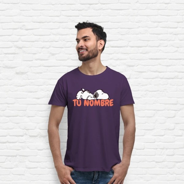 Snoopy con tu nombre