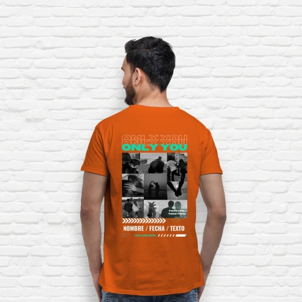 camiseta only you foto personalizable