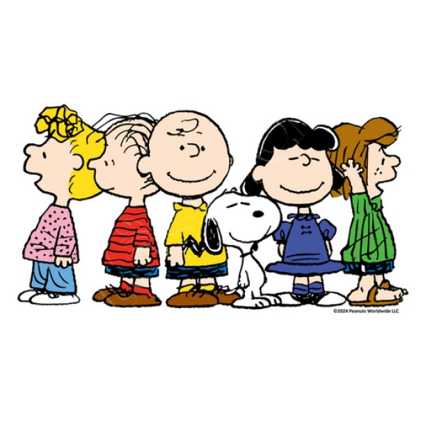 Snoopy y Charlie Brown grupo