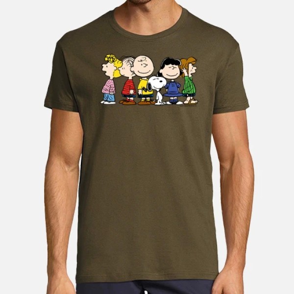 Snoopy y Charlie Brown grupo