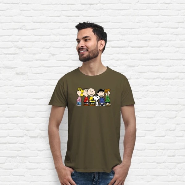 Snoopy y Charlie Brown grupo