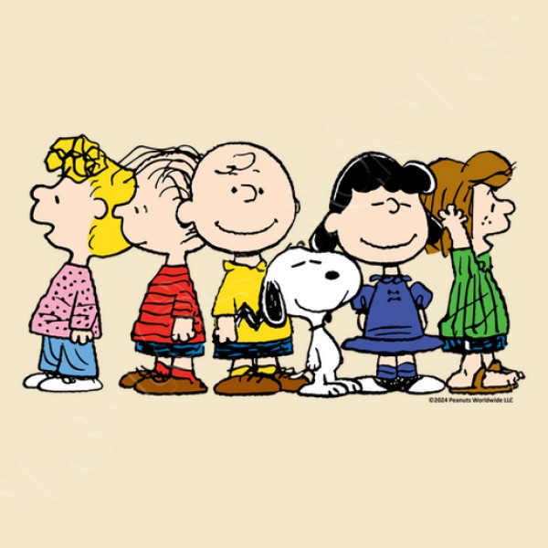 Snoopy y Charlie Brown grupo