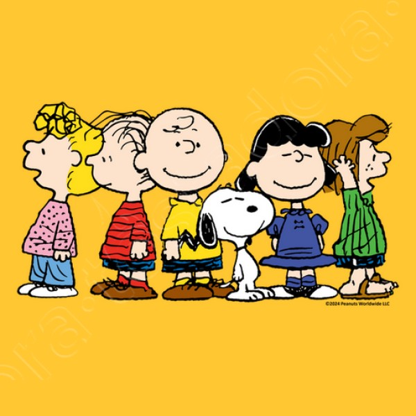 Snoopy y Charlie Brown grupo