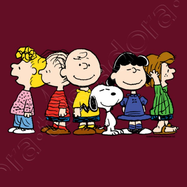 Snoopy y Charlie Brown grupo