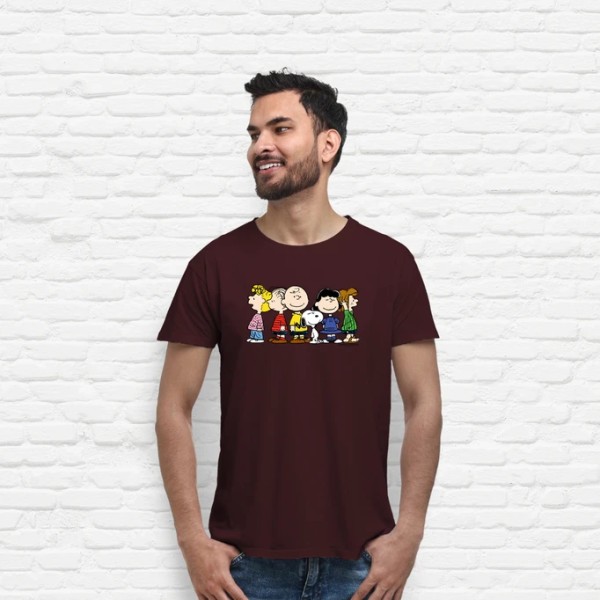 Snoopy y Charlie Brown grupo