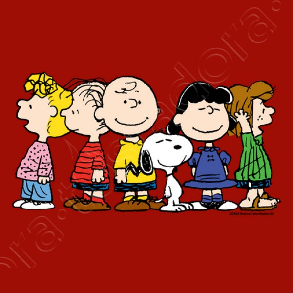 Snoopy y Charlie Brown grupo