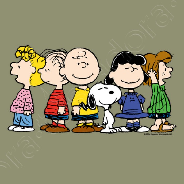 Snoopy y Charlie Brown grupo