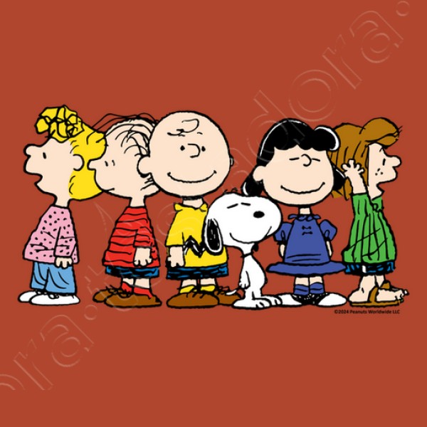 Snoopy y Charlie Brown grupo