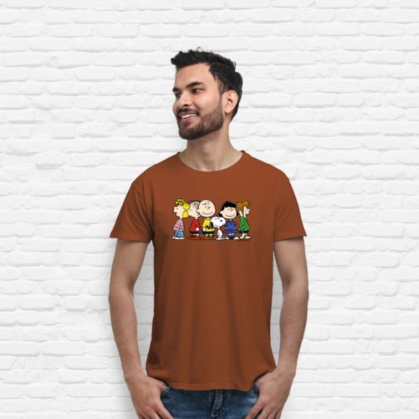 Snoopy y Charlie Brown grupo