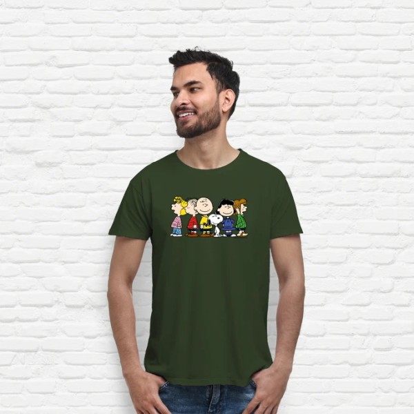 Snoopy y Charlie Brown grupo