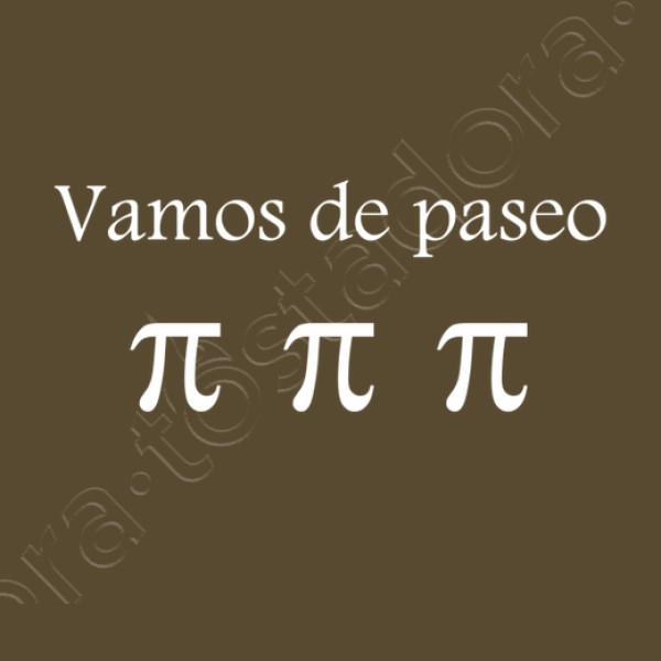 Vamos de paseo pi pi pi. (blanco)