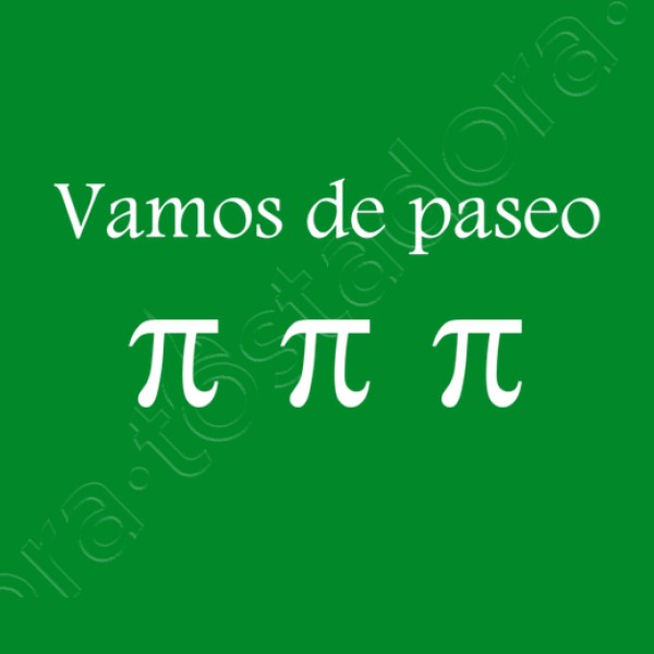 Vamos de paseo pi pi pi. (blanco)